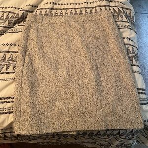 Grey tweed Ann Taylor factory skirt